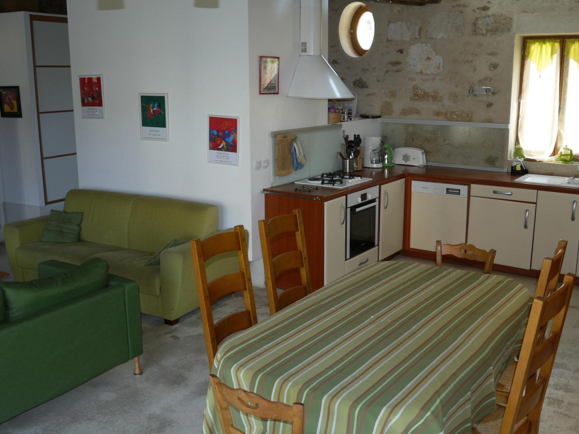 Gites De La Grande Ferme Avernes Zimmer foto