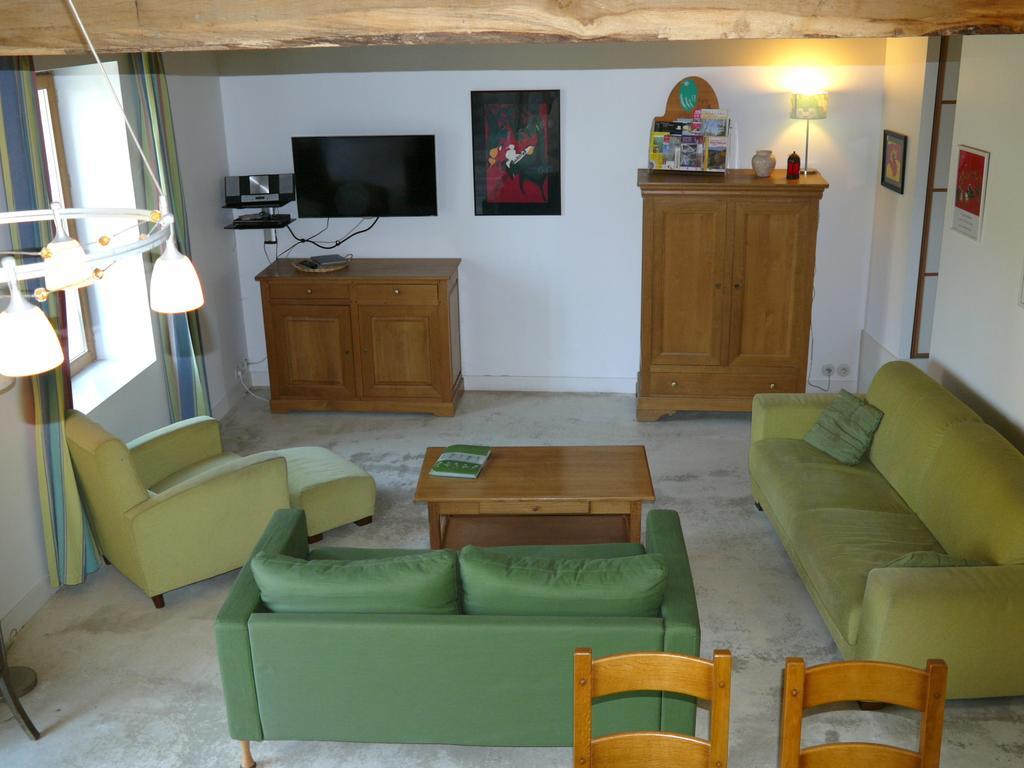 Gites De La Grande Ferme Avernes Zimmer foto